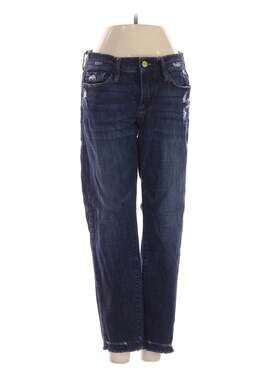 FRAME Denim Women's Size 25 Le Garcon Slim Boyfriend Jeans Dark Wash